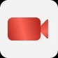 A red video camera icon.